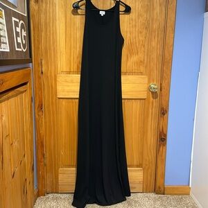 Lularoe black long maxi